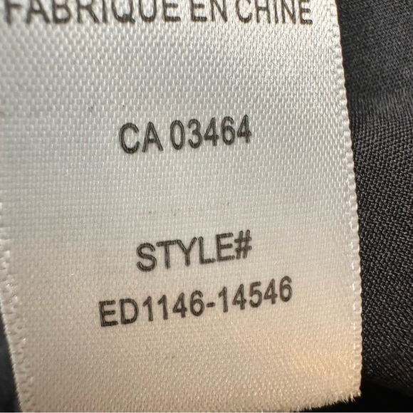 Ricki's Black Sequin Scoop Neck Embellished Belt Fit & Flare Size 8 - Picture 13 of 13